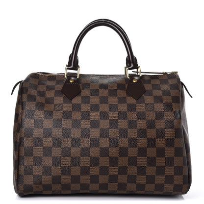 Louis Vuitton Damier Ebene Speedy 30 1 of 7
