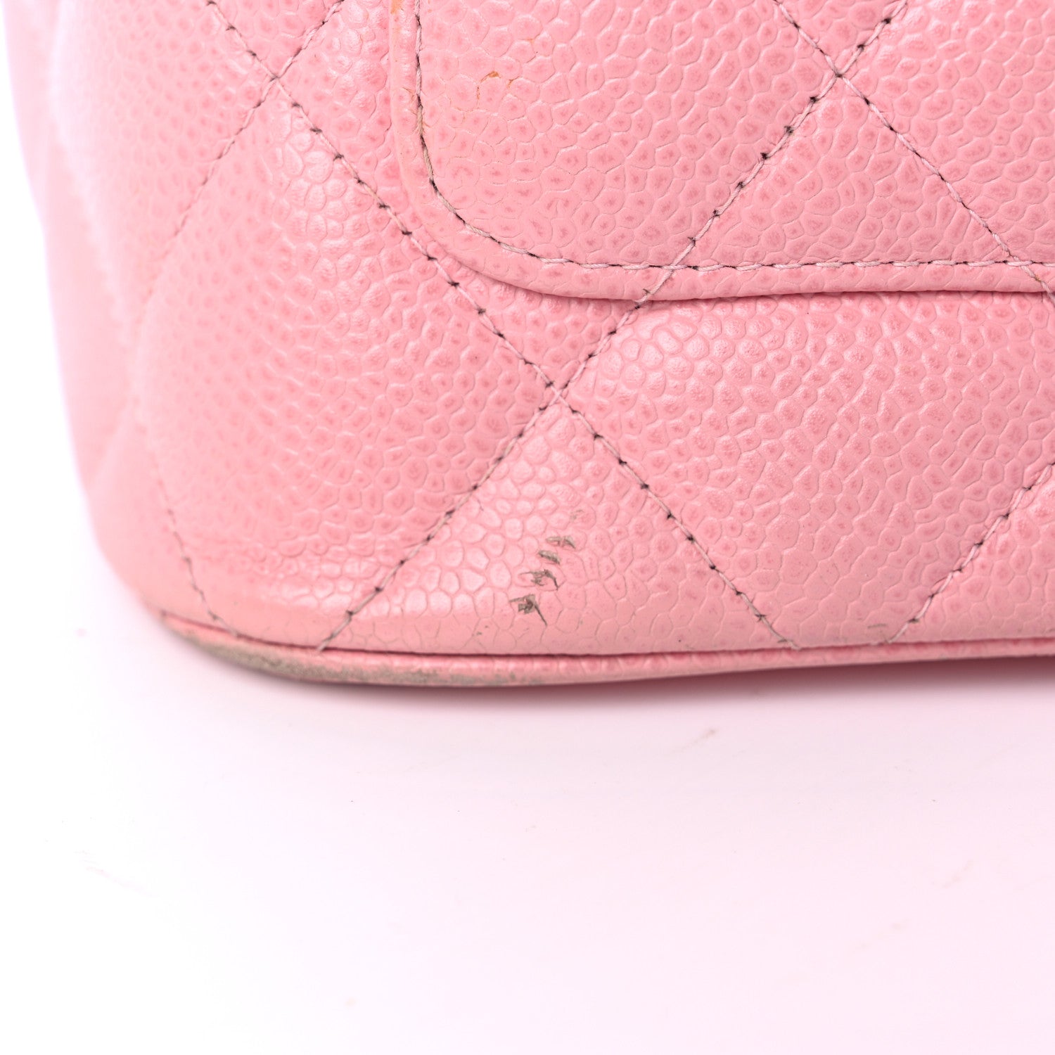 Chanel Caviar Medallion CC Tote Light Pink 15 of 18