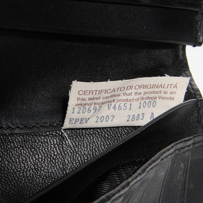 Bottega Veneta Nappa Intrecciato Mens Continental Wallet Nero Black 9 of 9