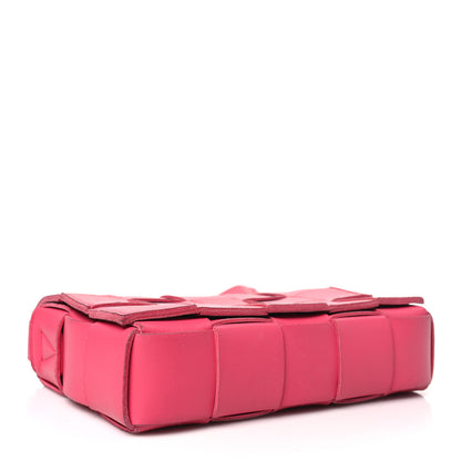 Bottega Veneta Lambskin Maxi Intrecciato Cassette Crossbody Bag Lollipop 4 of 13