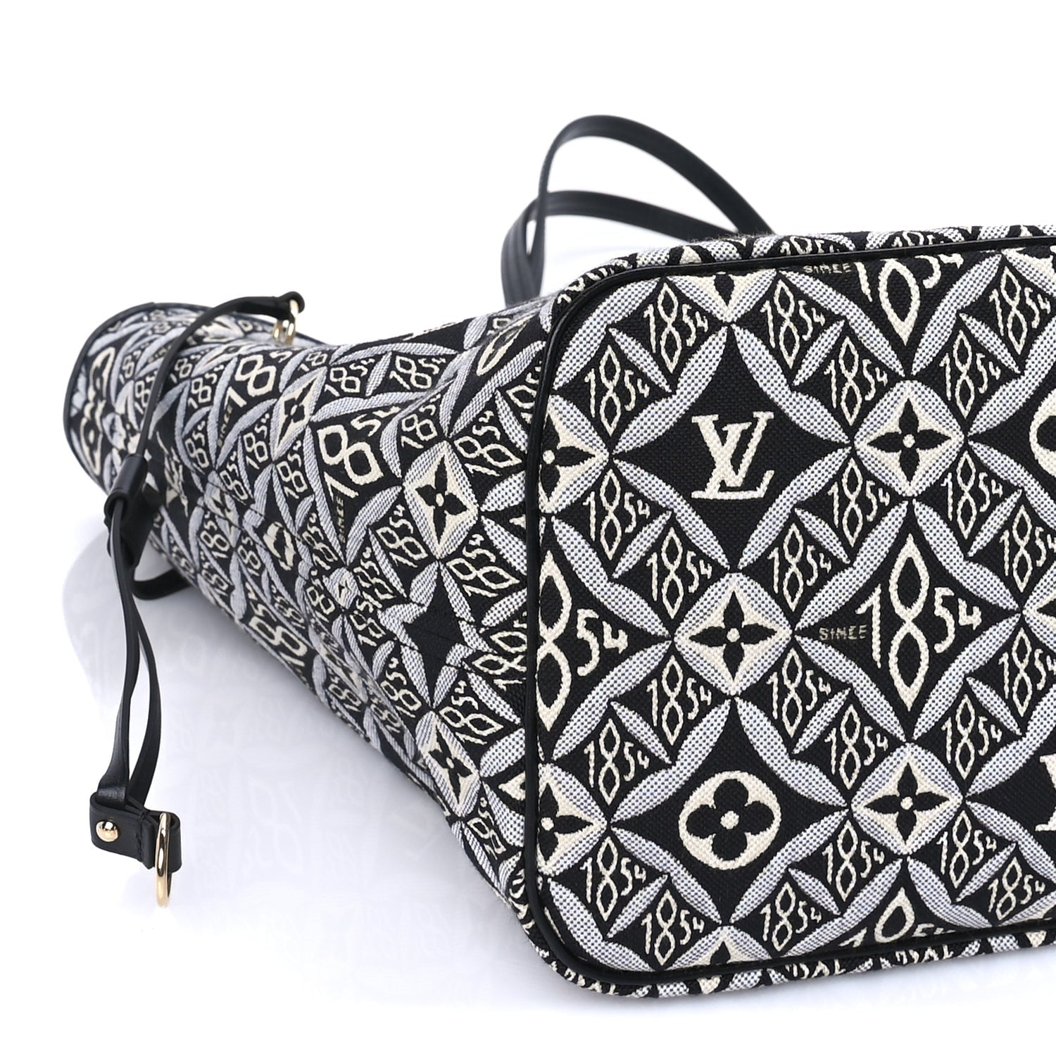 Louis Vuitton Jacquard Since 1854 Neverfull MM  Grey 8 of 9