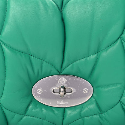 Mulberry Nappa Pillow Quilted Little Softie Bag Lawn Green 6 of 8