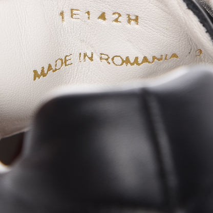 Prada Vitello Soft Studded Fringe Sneakers 37.5 Black Rosso 11 of 14