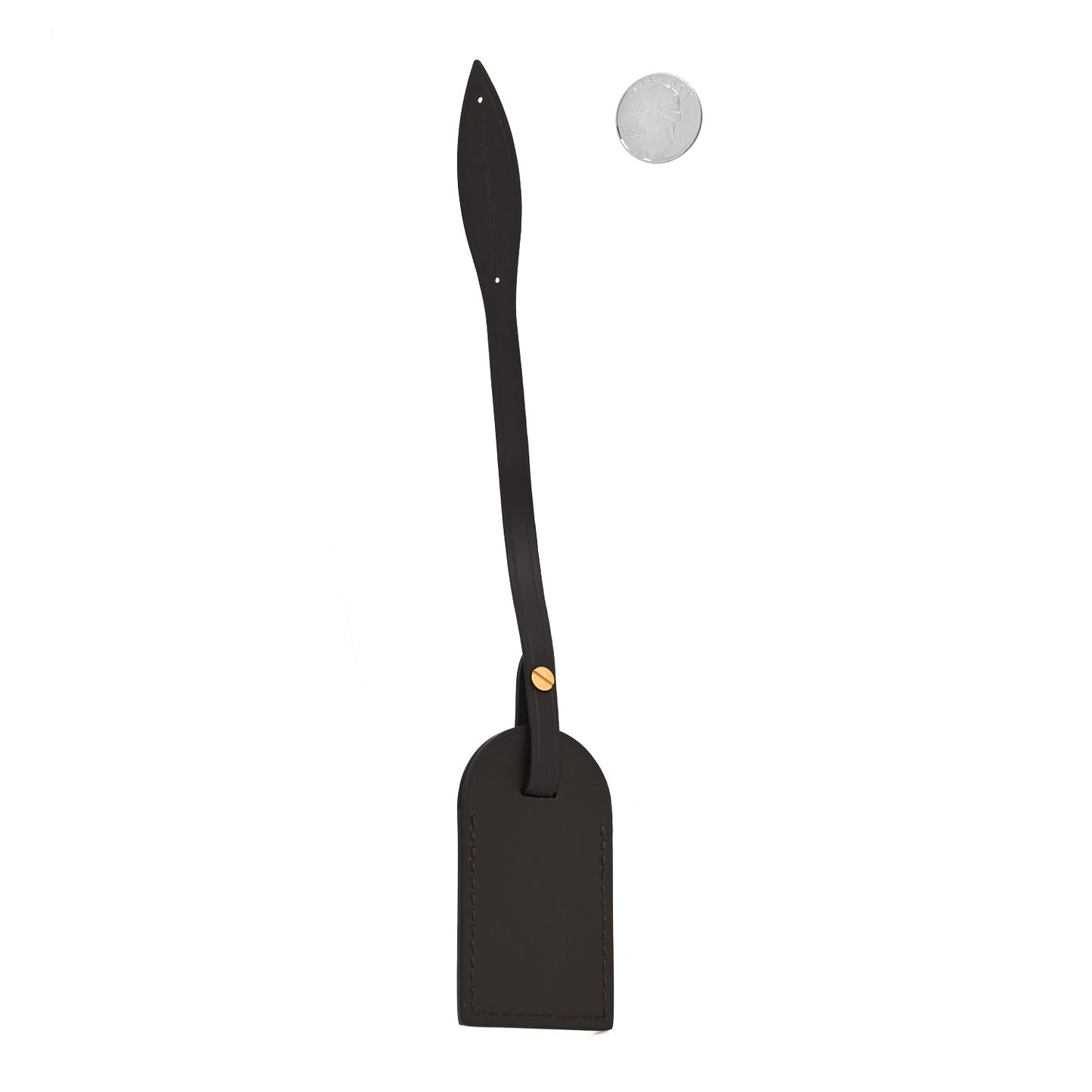 Calfskin Luggage Tag Ebene