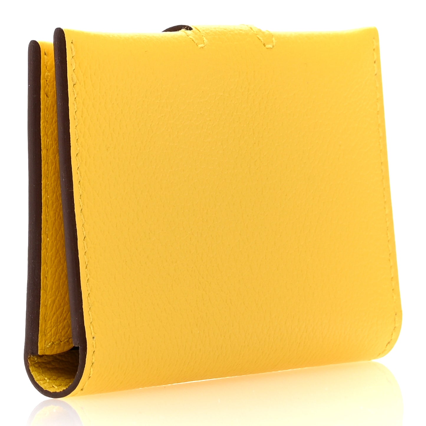 Evercolor Verso RMS Card Holder Jaune De Naples Bleu France