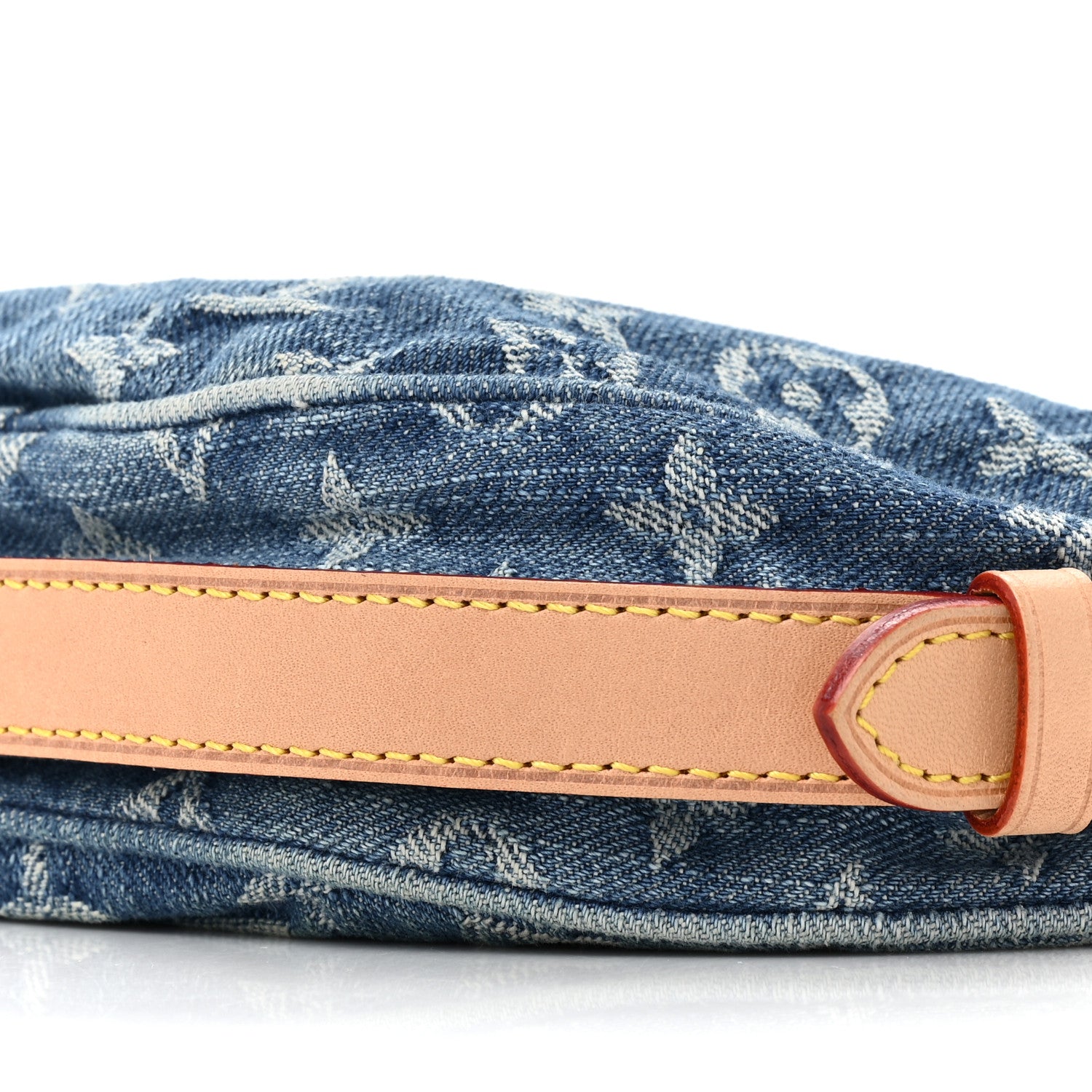 Louis Vuitton Monogram Denim Croissant MM Blue 9 of 11