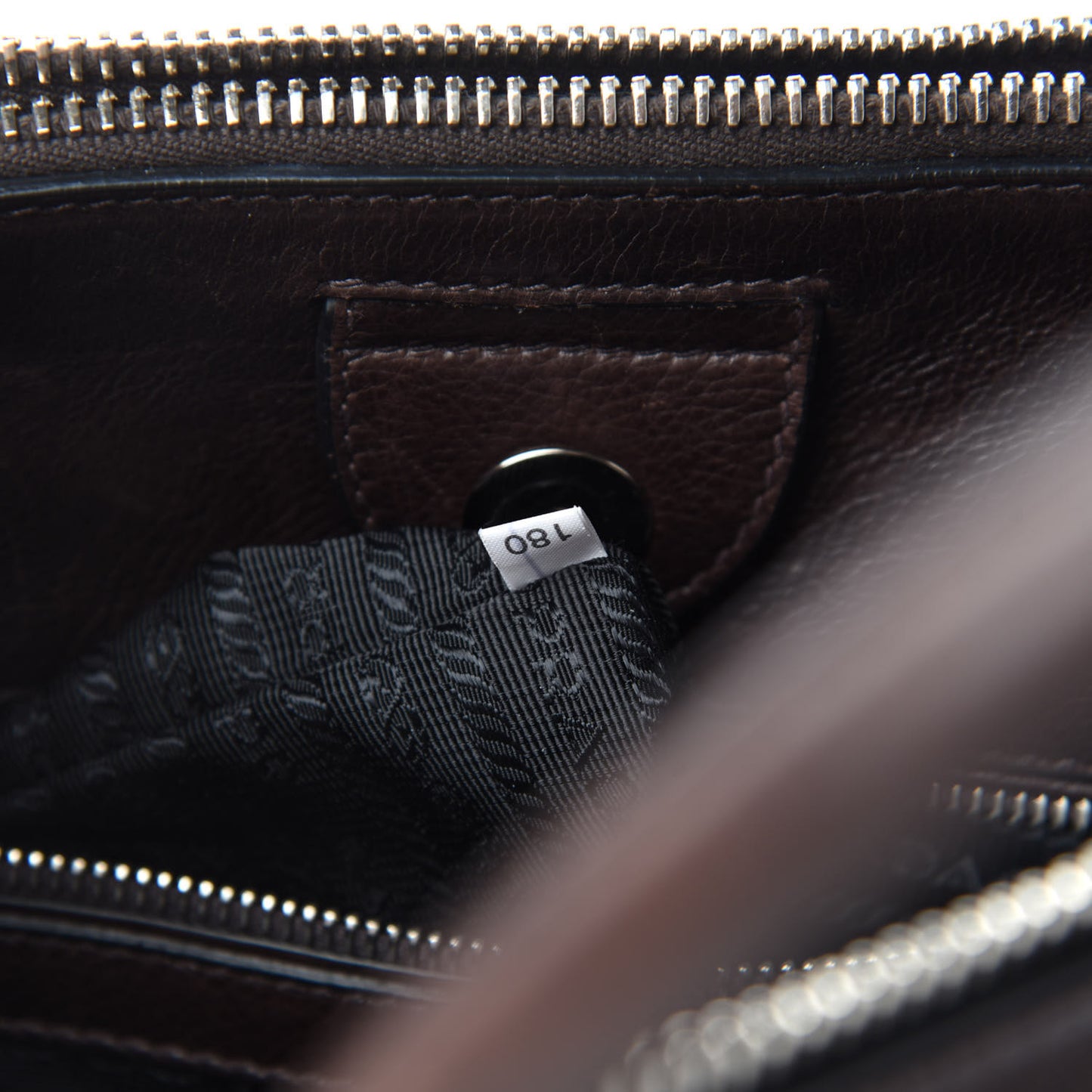 Glace Calfskin Twin Pocket Tote Moro