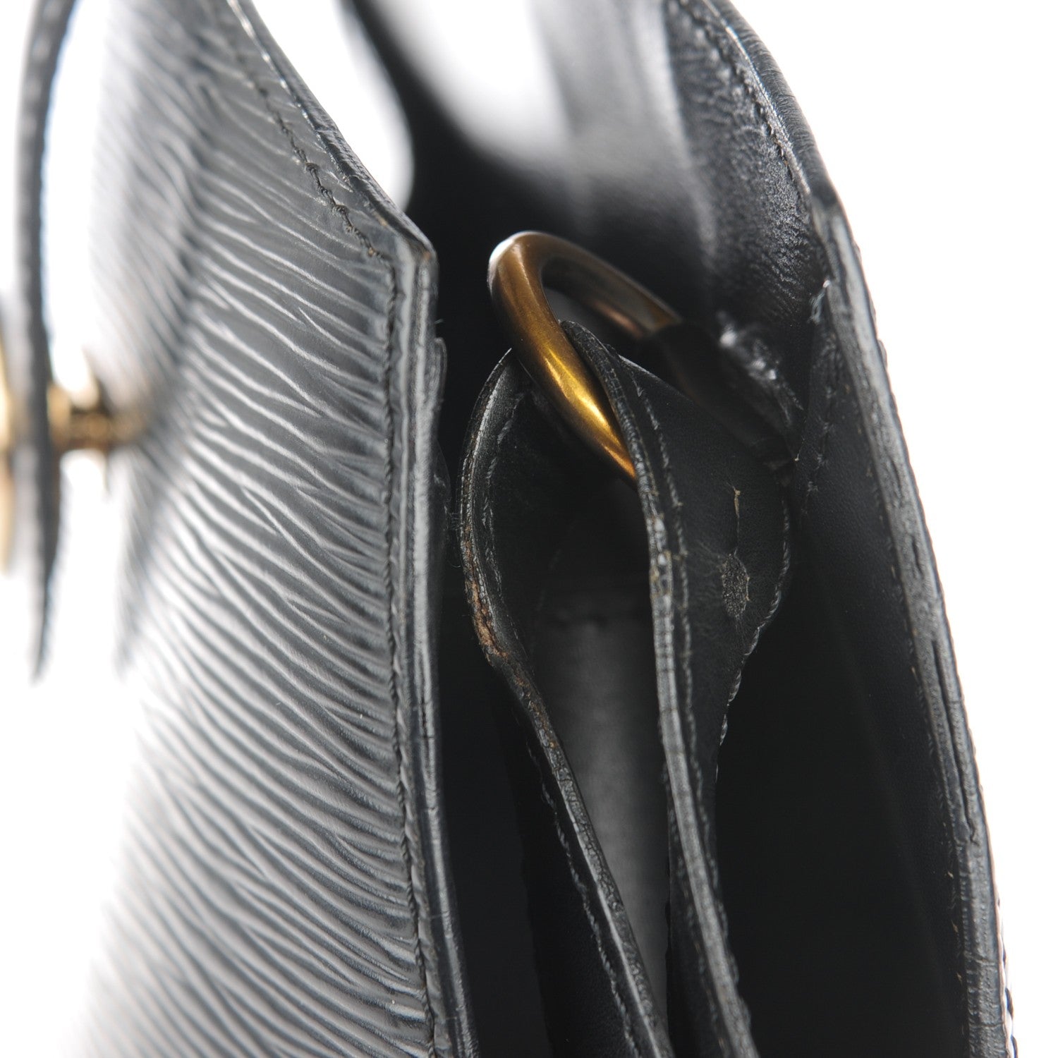 Louis Vuitton Epi Cluny Black 9 of 10