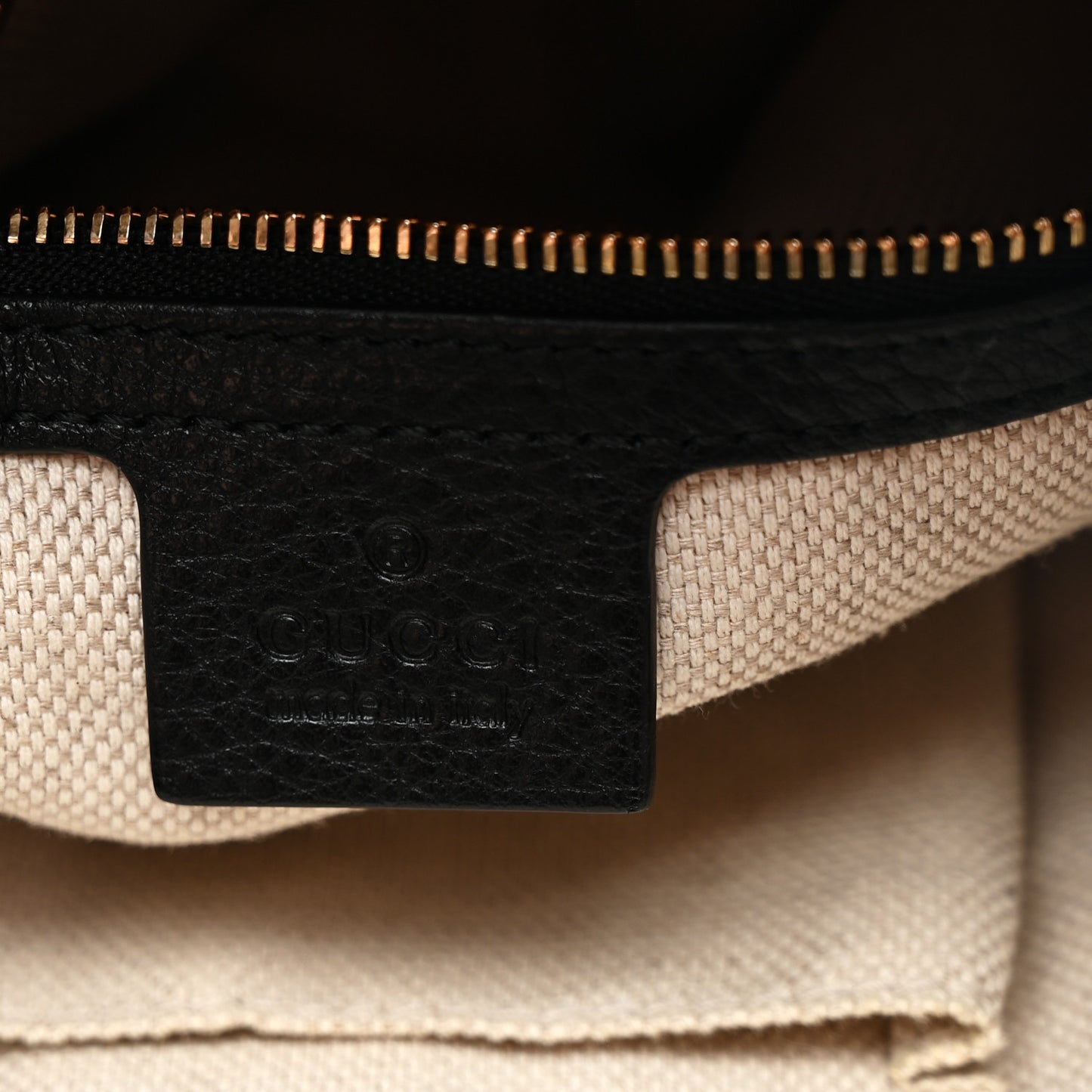 Pebbled Calfskin Medium Soho Chain Shoulder Bag Black