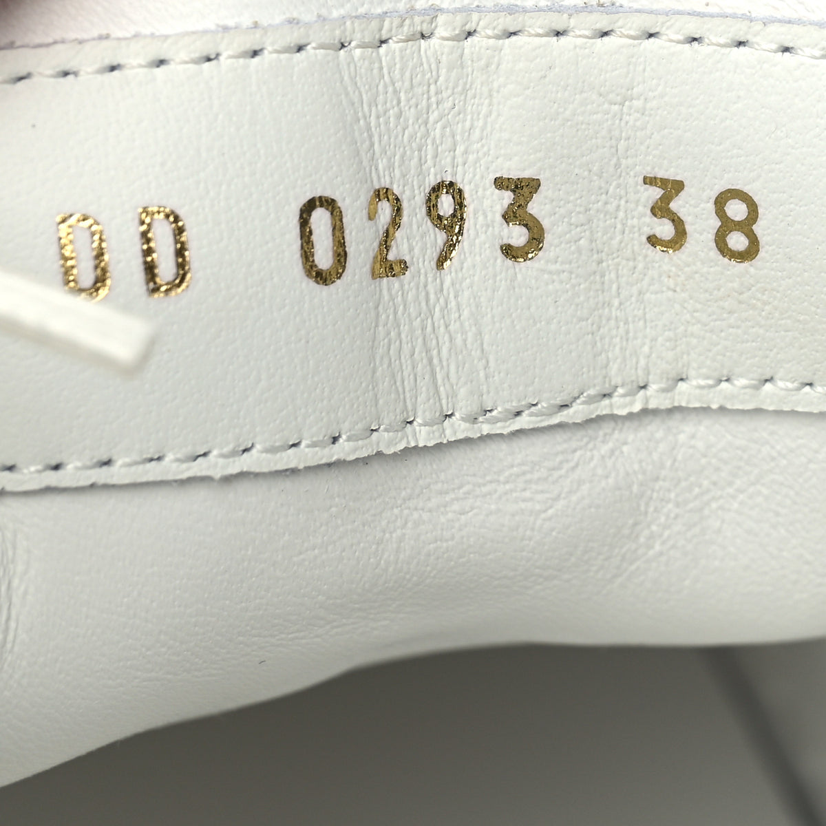 Louis Vuitton Lambskin Embossed Monogram Time Out Sneakers 38 White 8 of 8