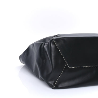 Miu Miu Nappa Large Ivy Tote Bag  Black 7 of 7