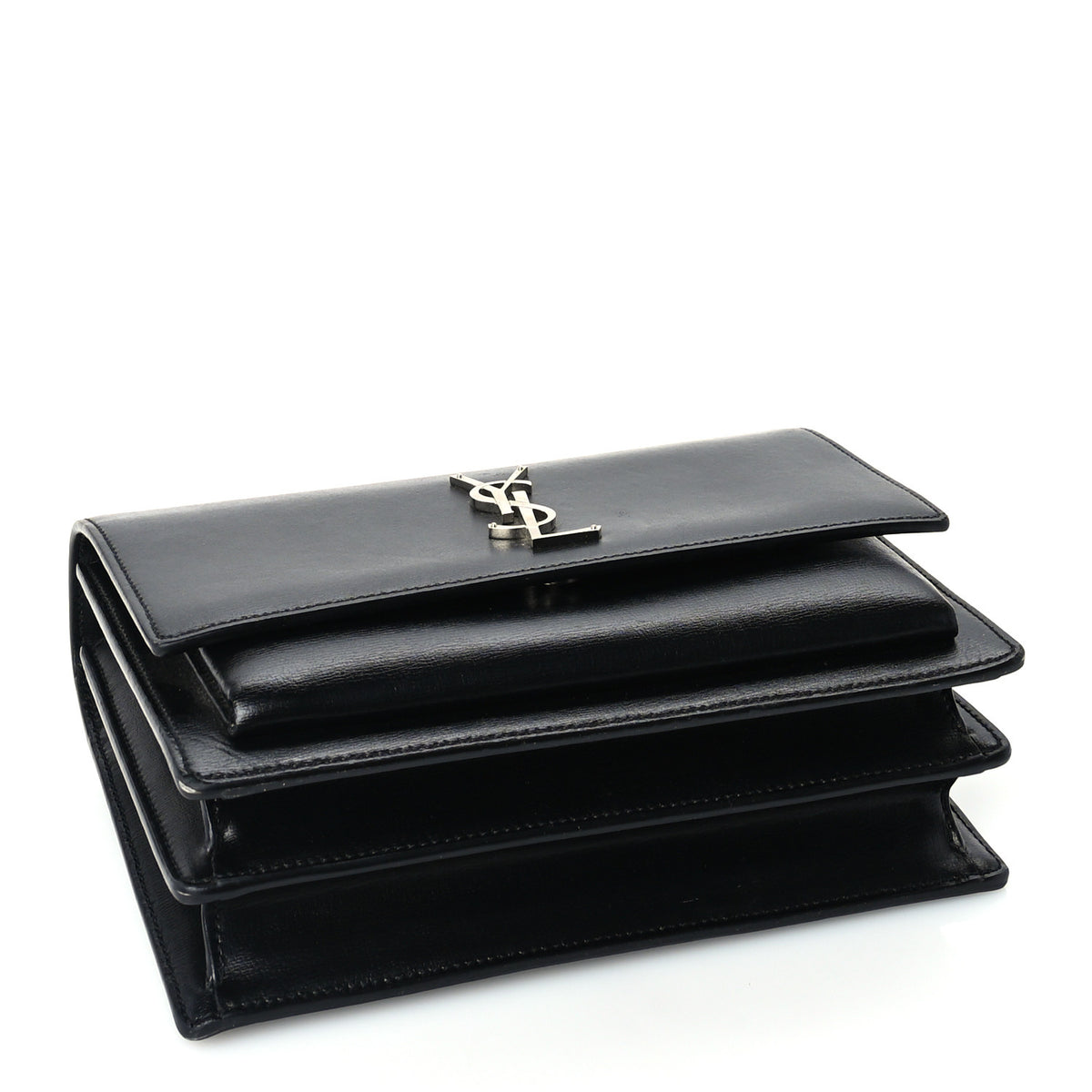 Calfskin Medium Monogram Sunset Black