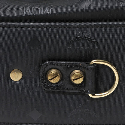 MCM Monogram Coated Canvas Garment Bag Black 8 of 19