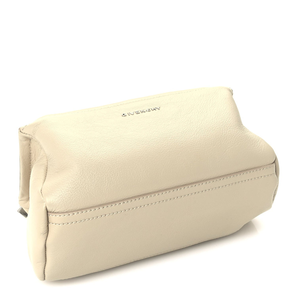 Sugar Goatskin Mini Pandora Beige