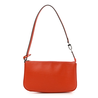 Louis Vuitton Epi Pochette Accessories NM Piment 1 of 10