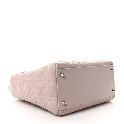 Christian Dior Lambskin Cannage Medium Lady Dior Light Pink 4 of 11