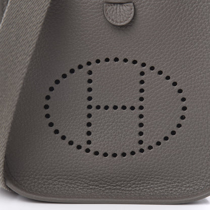 Hermes Taurillon Clemence Evelyne TPM Etain 10 of 11