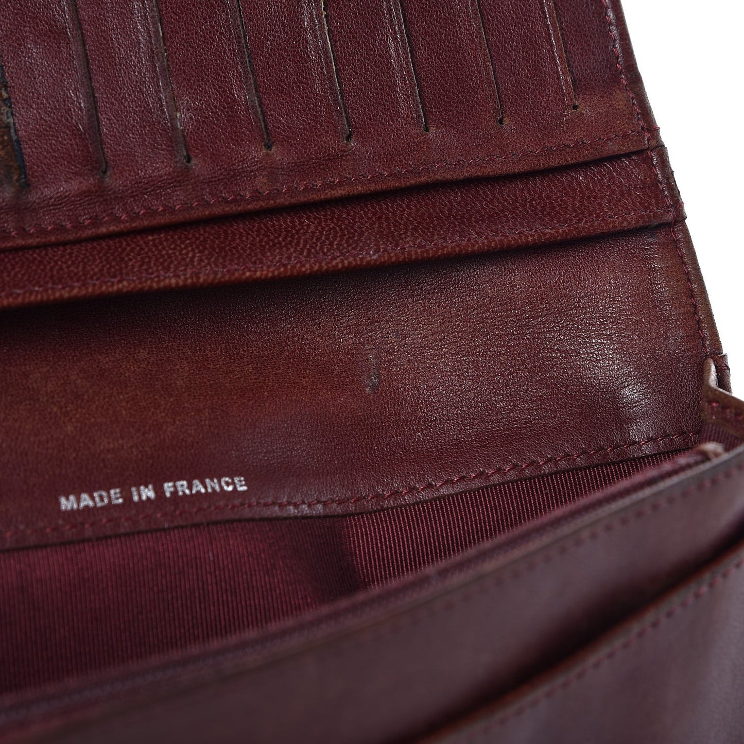 Lambskin Quilted Yen Wallet Black