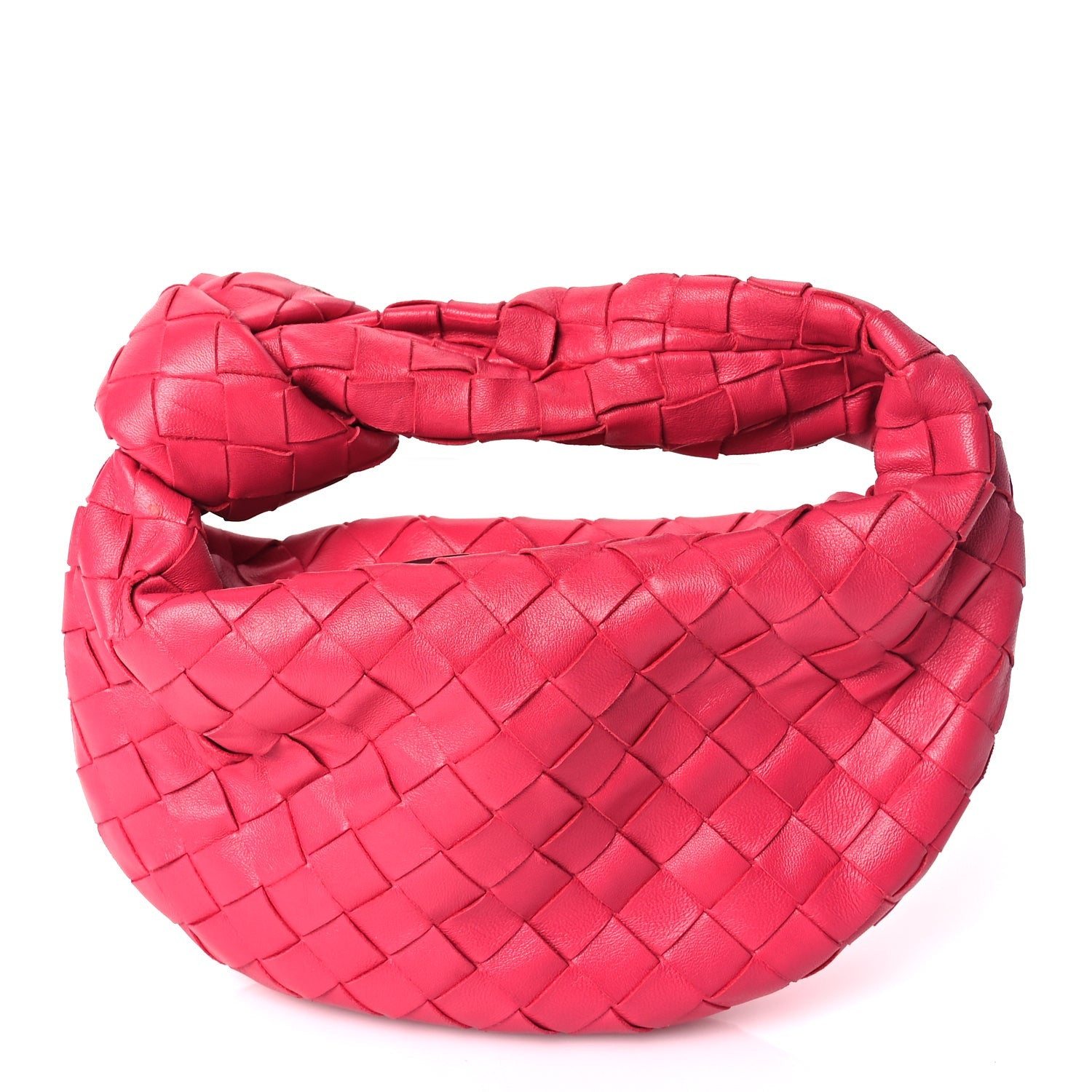 Bottega Veneta Nappa Intrecciato Mini Jodie Cranberry 1 of 8