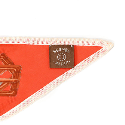 Hermes Silk Sangles Giant Triangle Scarf 5 of 5