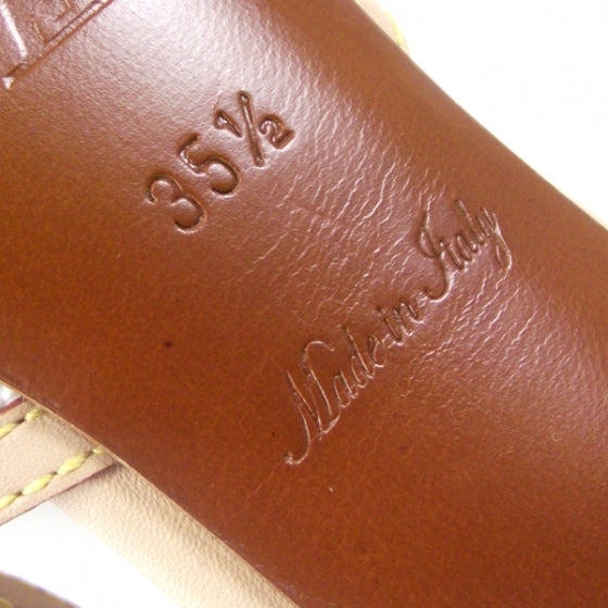 Monogram Multicolor Mule Heels 35.5