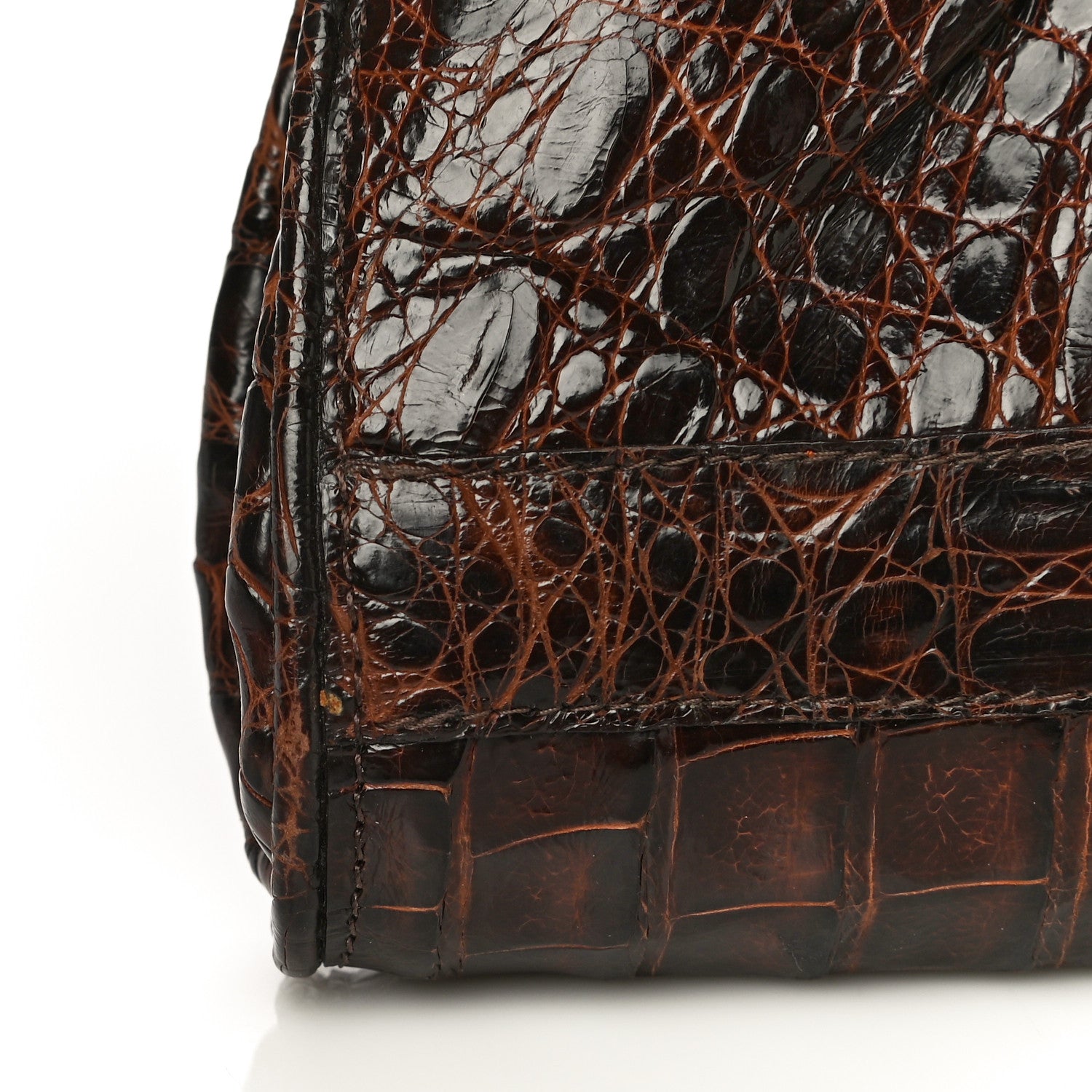 Nancy Gonzalez Crocodile Clutch Brown 25 of 26