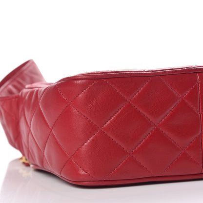 Chanel Lambskin Quilted Tassel Camera Case Red 5 of 11