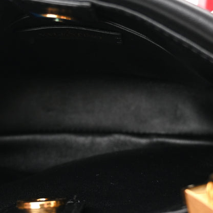 Valentino Garavani Nappa Small Roman Stud The Handle Bag Black 6 of 11