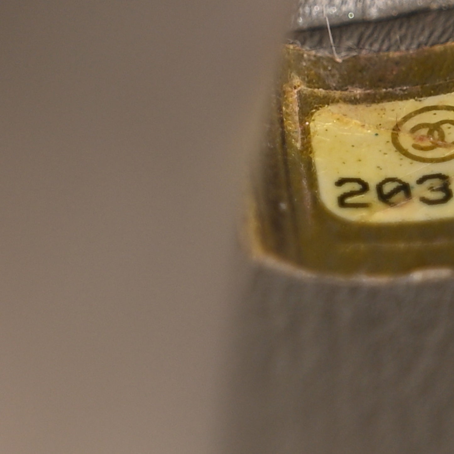 Metallic Lizard Iridescent Calfskin Small Boy Flap Grey