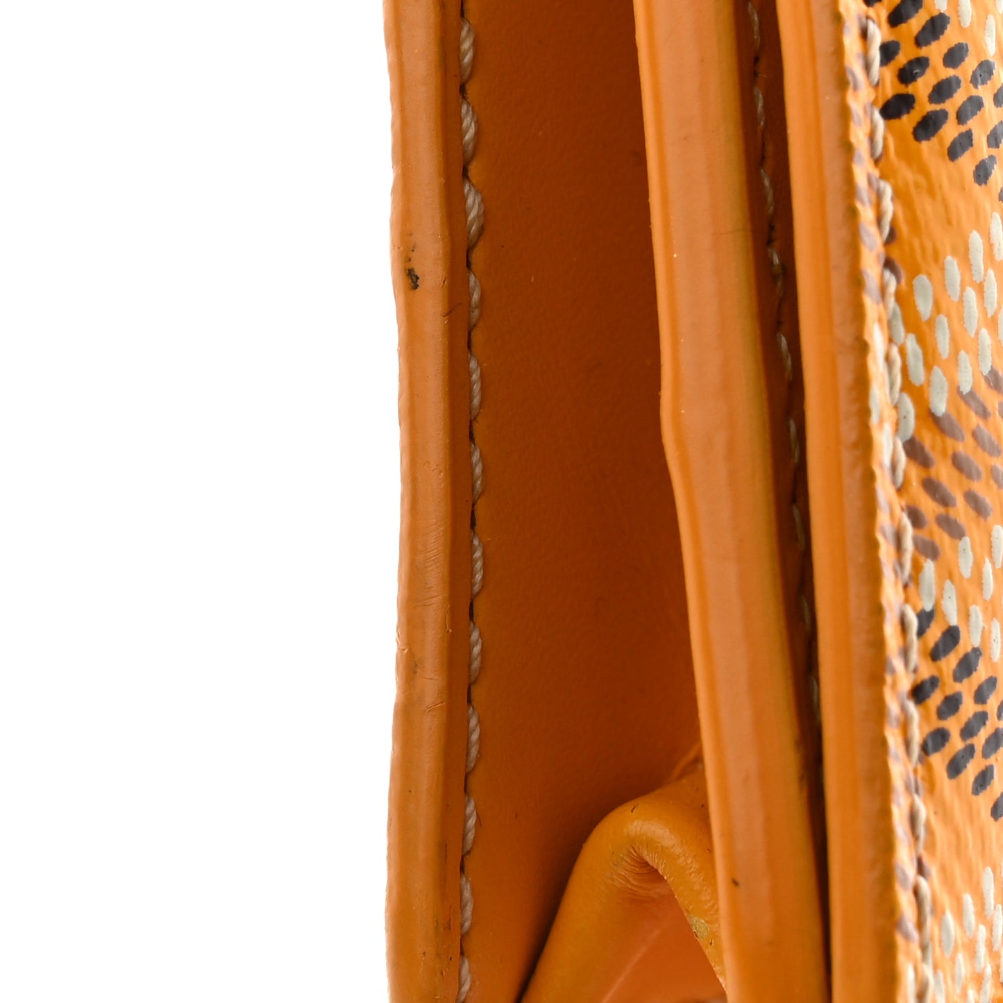 Goyardine Richelieu Wallet Yellow