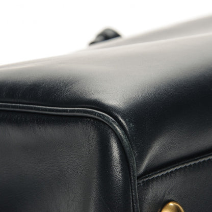 Saint Laurent Calfskin Classic Duffle 6 Marine 10 of 18