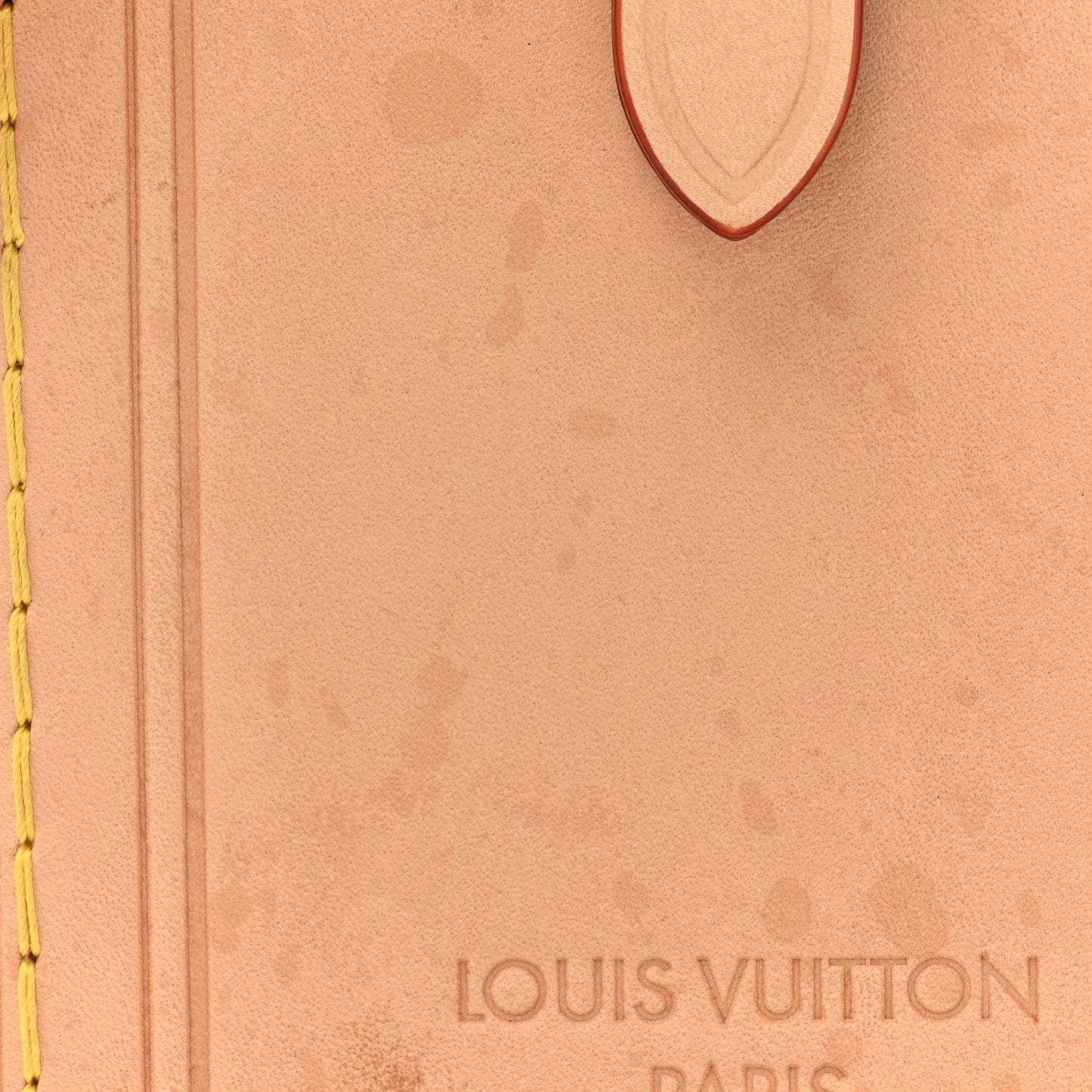 Name Tag XL Clutch Beige