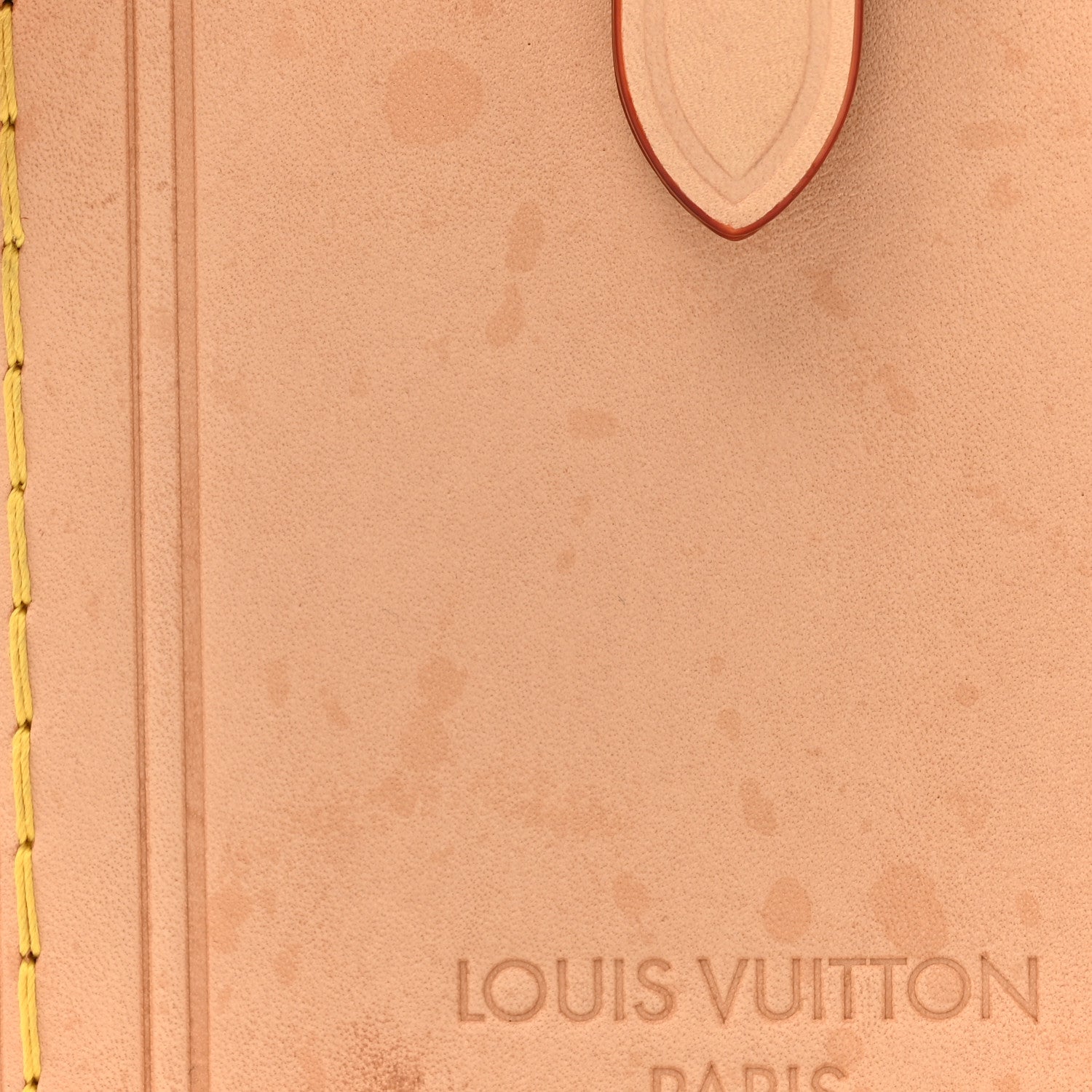 Louis Vuitton Name Tag XL Clutch Beige 7 of 14