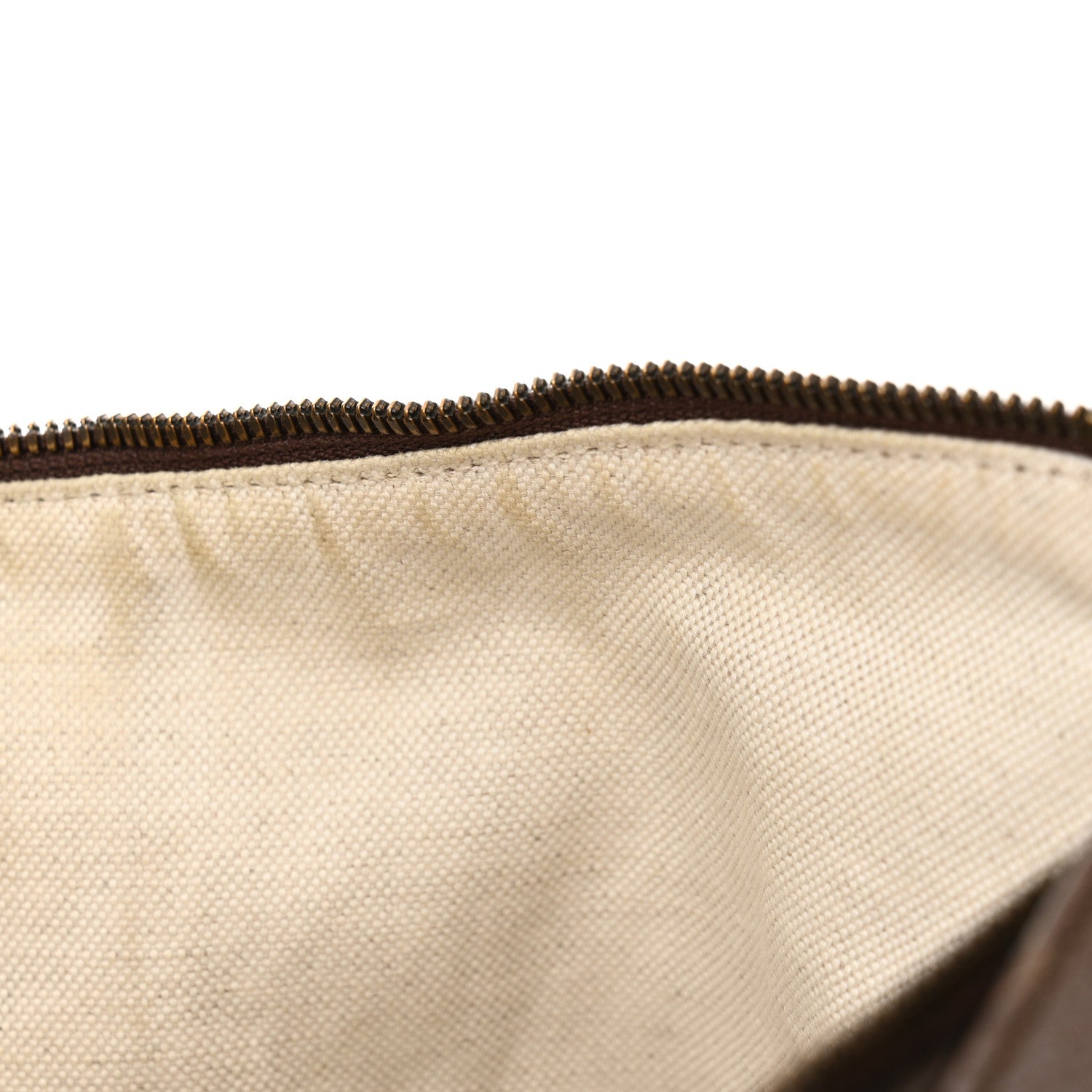 Gucci GG Supreme Monogram Web Small Ophidia Half Moon Hobo Brown 14 of 15