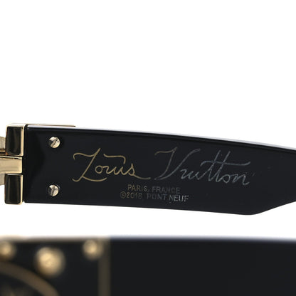 Louis Vuitton Acetate 1.1 Millionaires Sunglasses Z1165W Black 6 of 7