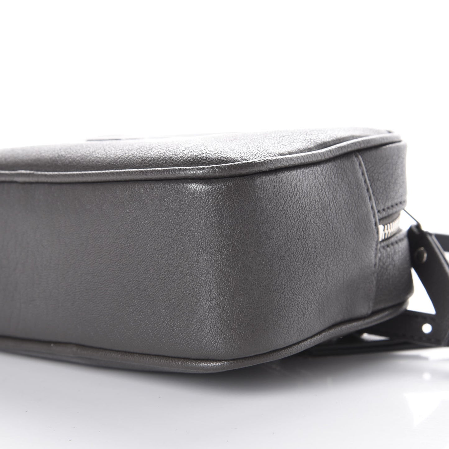 Lambskin Monogram Lou Belt Bag Asphalt