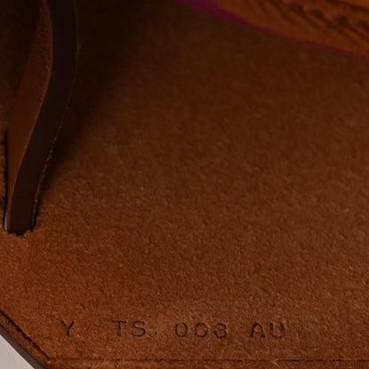 Hermes Toile Militaire Vache Hunter Herbag Zip Retourne 31 PM Rose Pourpre Fauve 3 of 9