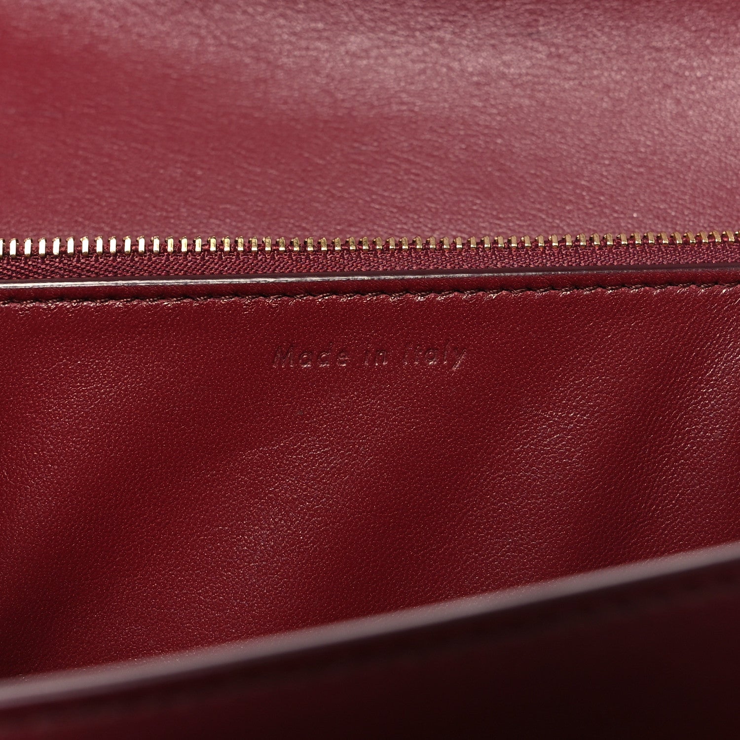 Celine Box Calfskin Medium Classic Box Flap Bag Burgundy 8 of 15