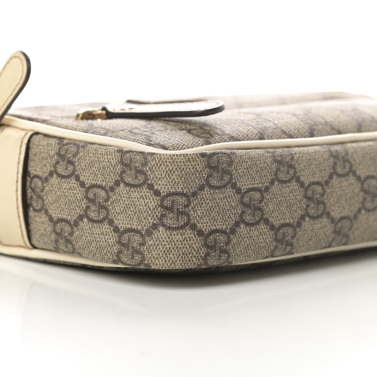 GG Plus Monogram Small Shoulder Bag Off White