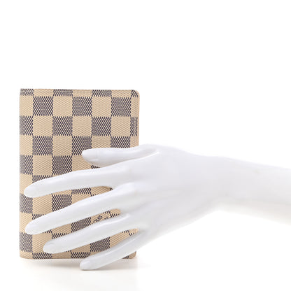 Louis Vuitton Damier Azur Small Ring Agenda Cover 2 of 6