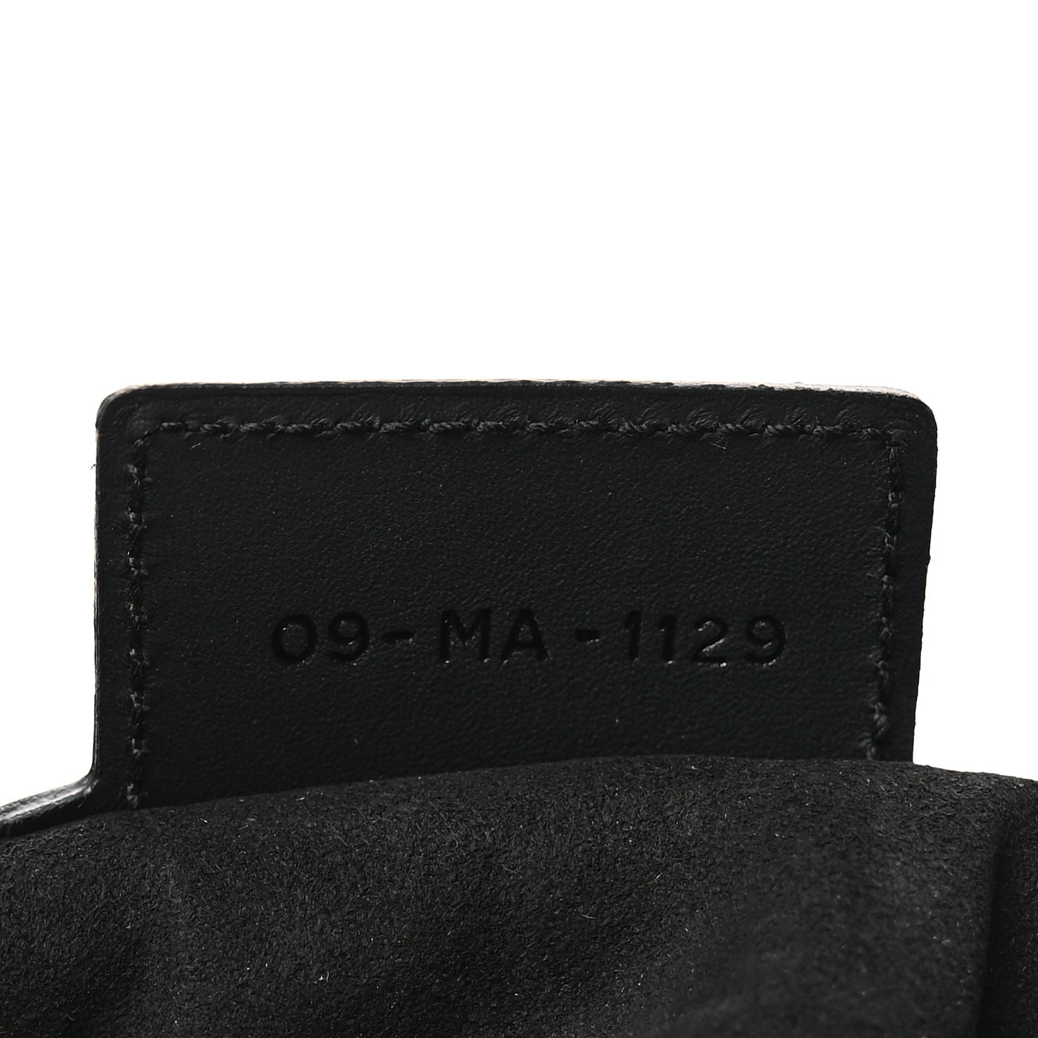 Christian Dior Ultra Matte Calfskin Saddle Bag Black 6 of 10