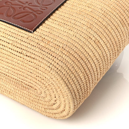 Loewe Raffia Small Square Basket Tote Bag Natural Tan 8 of 8