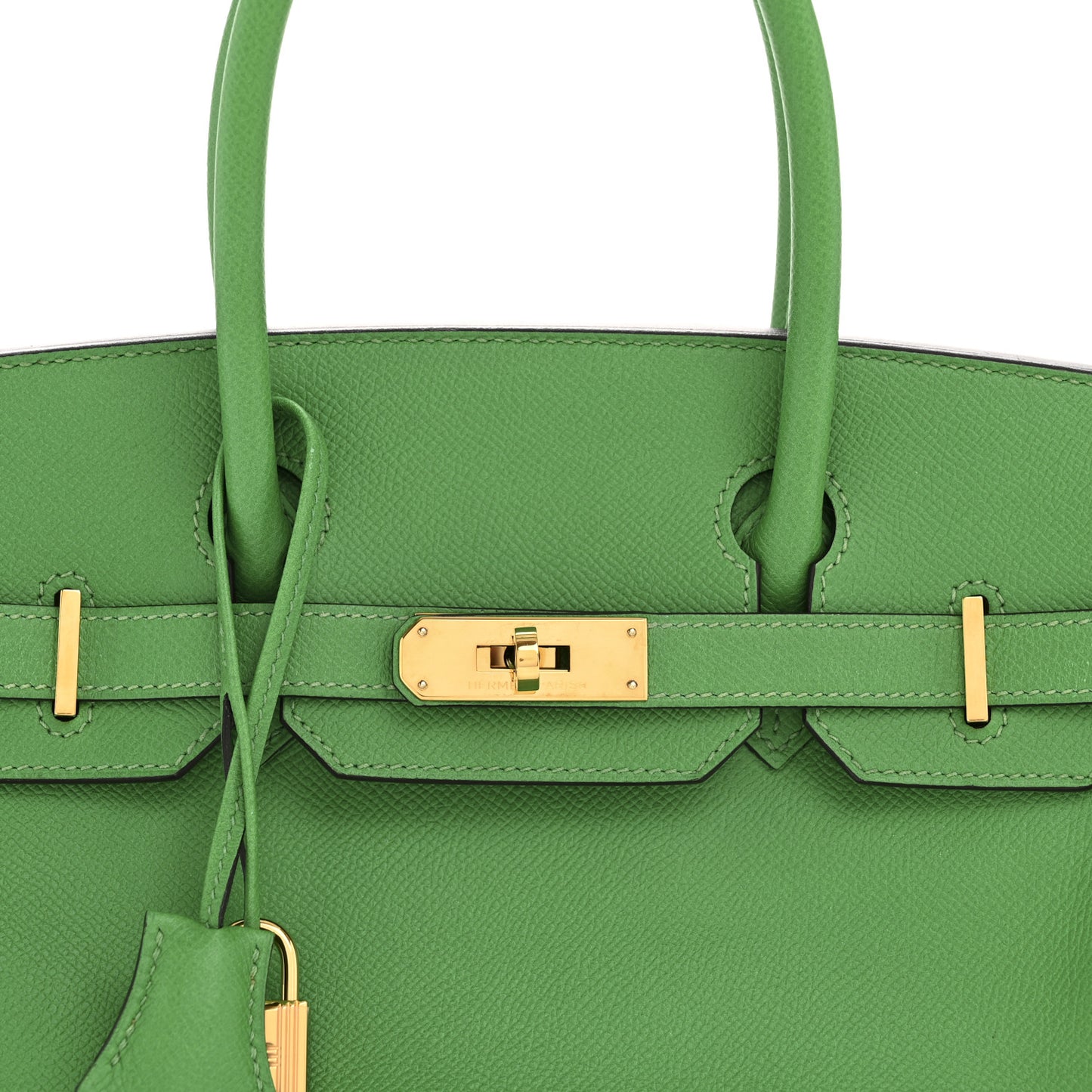 Epsom Birkin 30 Bambou