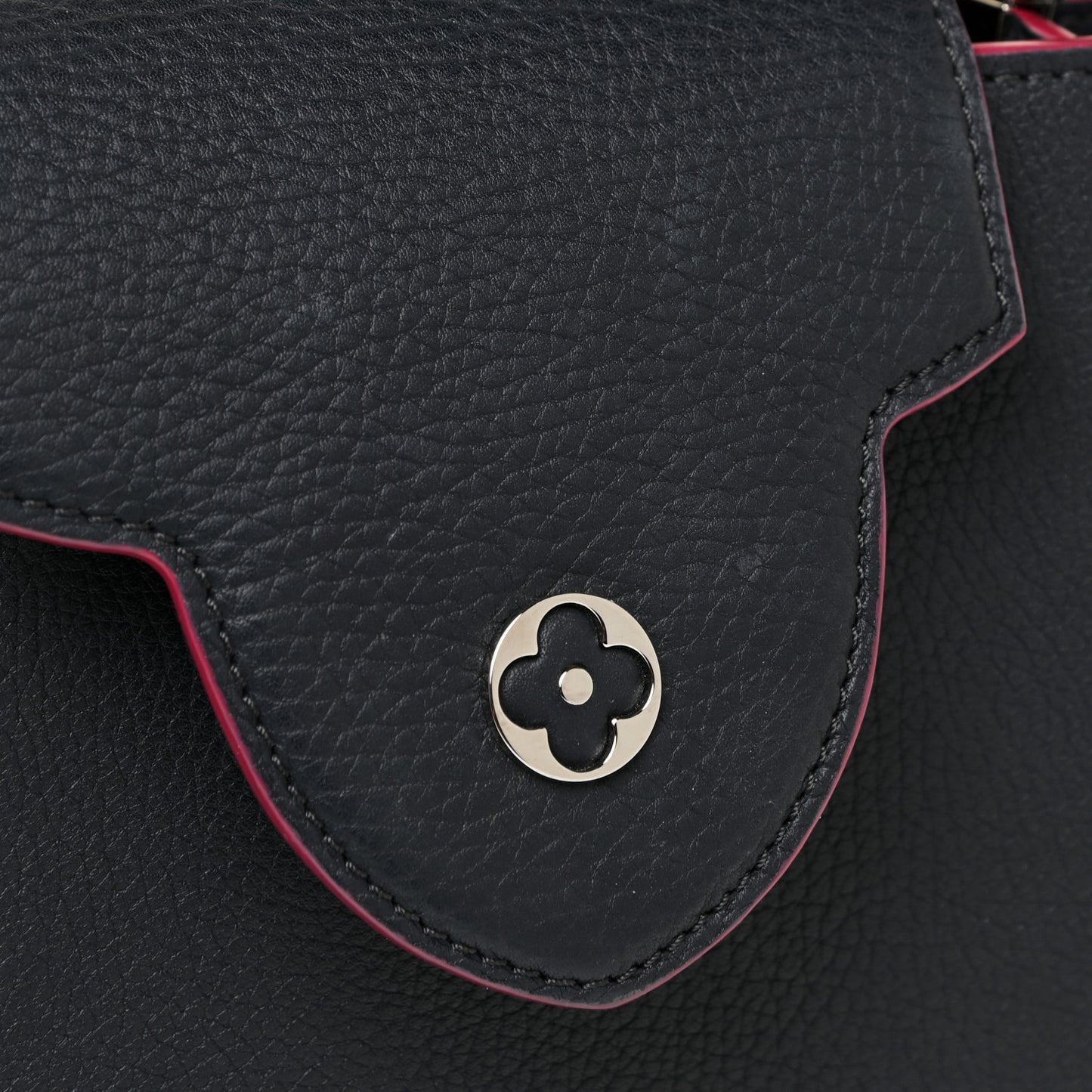 Taurillon Capucines BB Cobalt Fuchsia