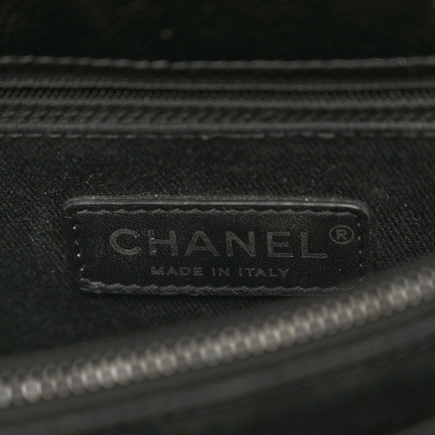 Caviar Quilted Small Coco Handle Flap So Black