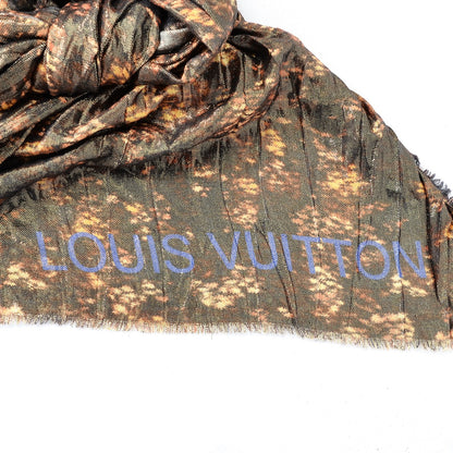 Louis Vuitton Cashmere Silk Blurry Stole Mordore 3 of 5