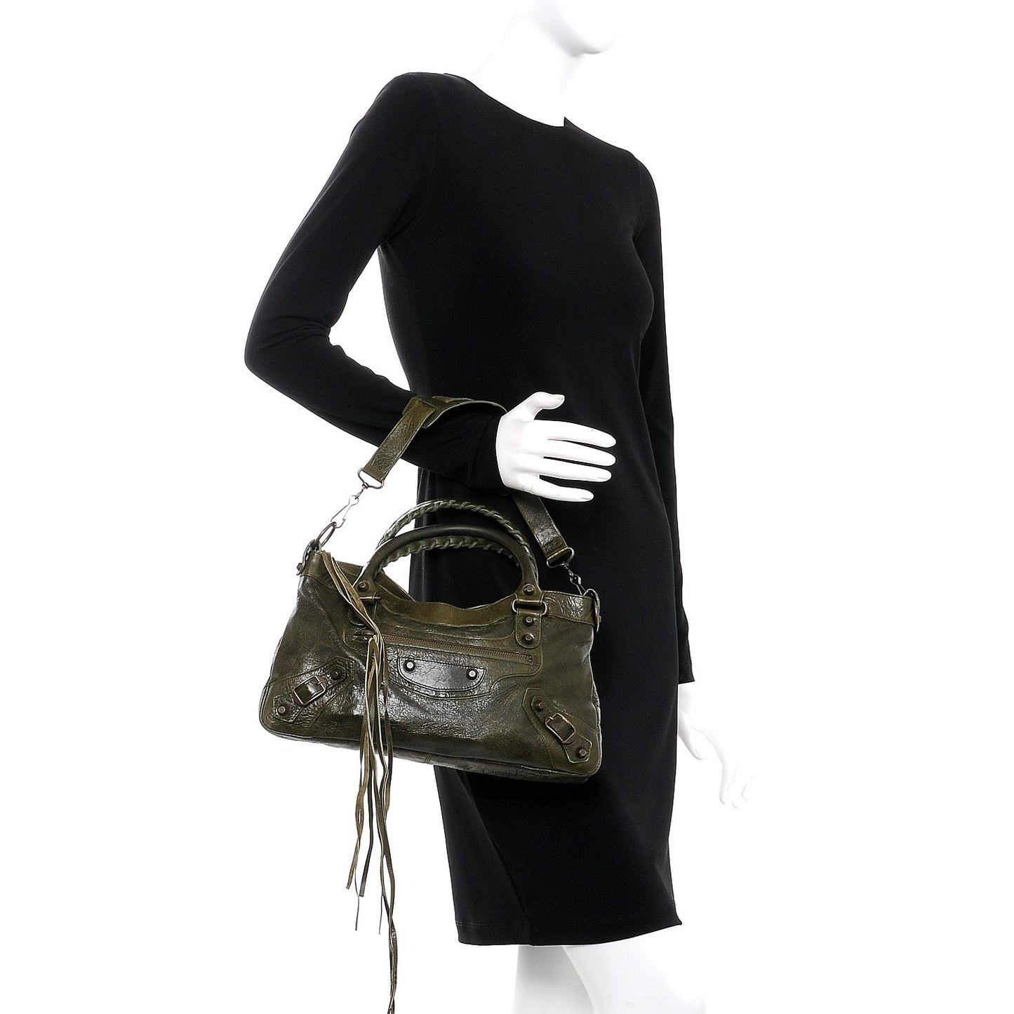 Chevre Classic Hardware First Olive