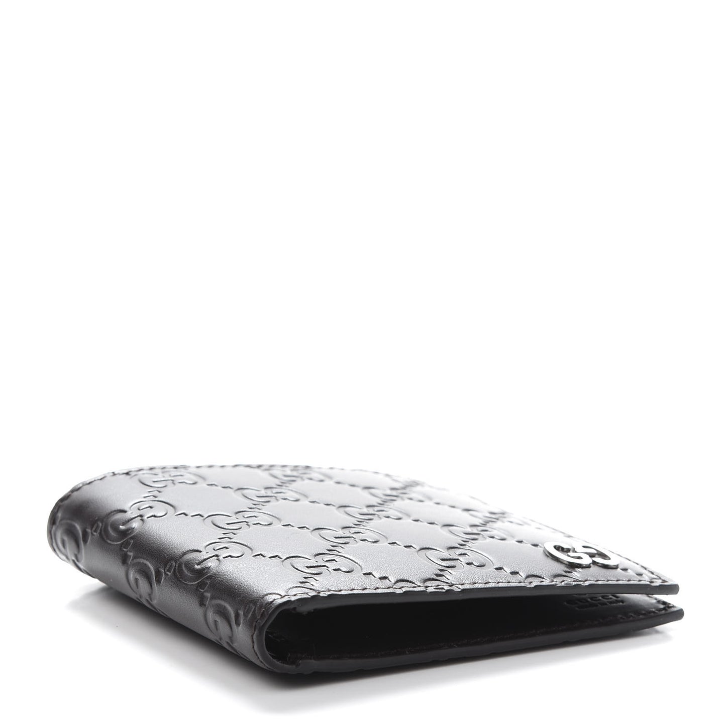 Guccissima Signature Dorian Bi-Fold Wallet Cocoa