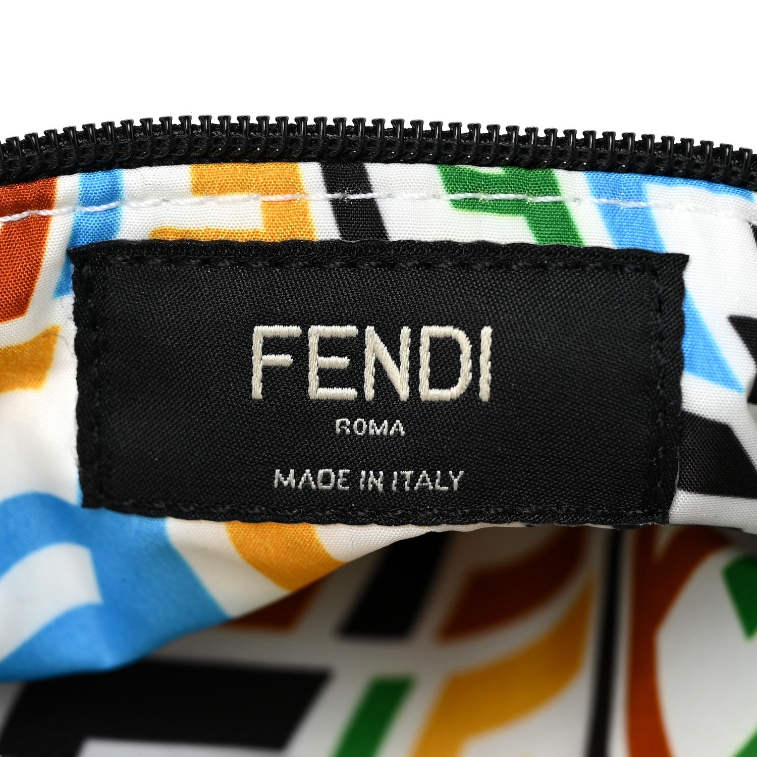 Fendi X SARA COLEMAN Nylon FF Vertigo Reversible Bucket Hat Multicolor 4 of 11