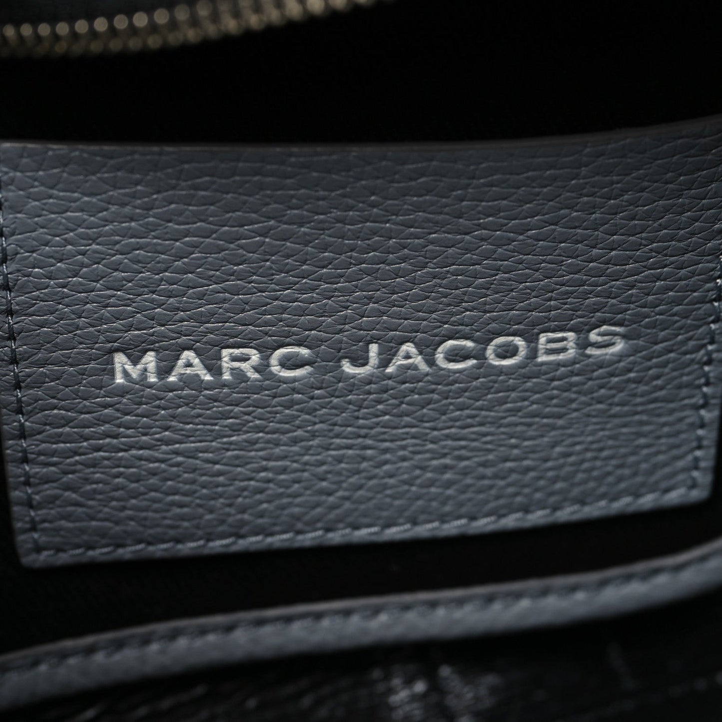 Grained Calfskin Small The Tote Bag Wolf Grey